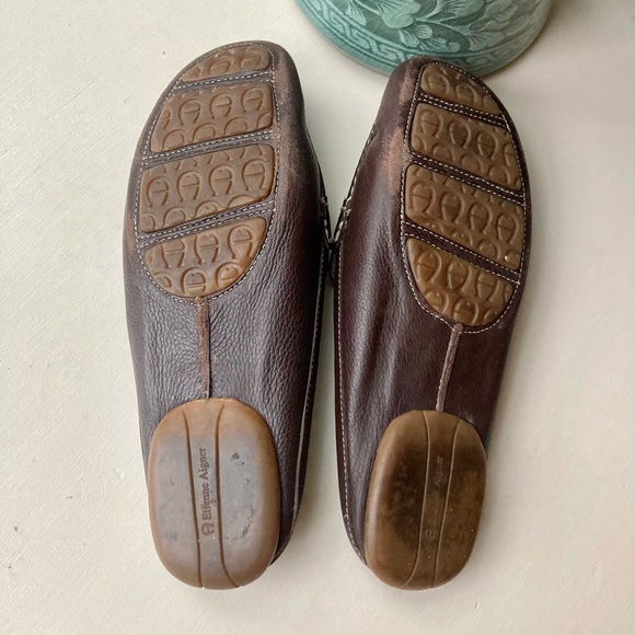 Etienne Aigner Wycliff leather mule size 8.5M - Picture 4 of 6